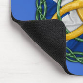 De Keltische Knoop van de Drievuldigheid Muismat (Hoek)