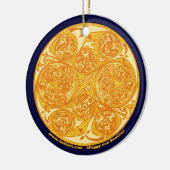 De Keltische Spiral Art Mandala Ornament (Links)