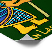 De Keltische Warrior Poster (Hoek)