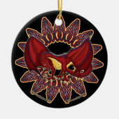De Keltische Welsh Dragon Ornaments 1 Keramisch Ornament (Voorkant)