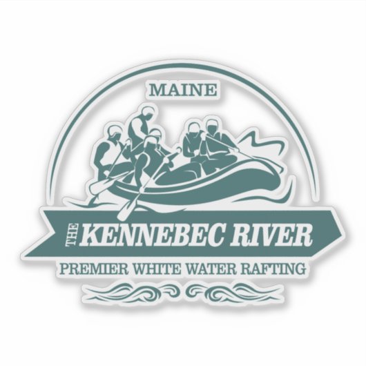 De Kennebec (R) Sticker (Voorkant)