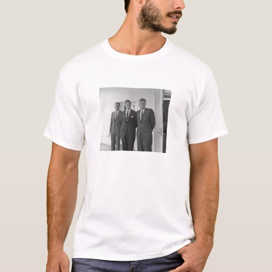 De Kennedy Brothers — John, Robert en Ted T-shirt (Voorkant)