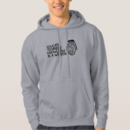 De kennis is een wapen hoodie