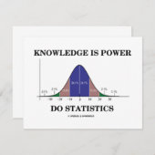 De kennis is macht doet Stats Statistieken (Stats  (Voorkant / Achterkant)