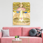 De Kennisboom van Hilma af Klint Canvas Afdruk (Insitu (Woonkamer))