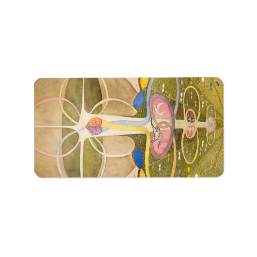 De Kennisboom van Hilma af Klint Etiket (Voorkant)