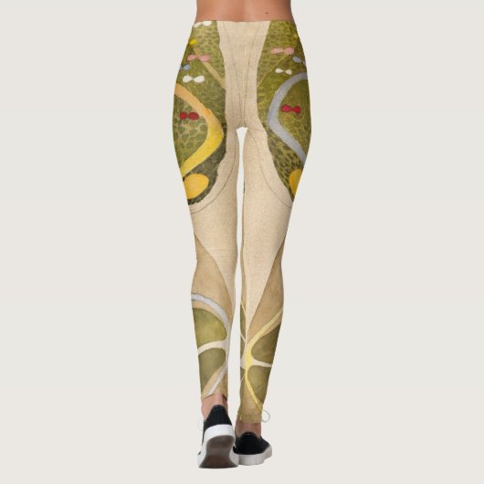 De Kennisboom van Hilma af Klint Leggings (Achterkant)