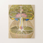 De Kennisboom van Hilma af Klint Legpuzzel (Verticaal)
