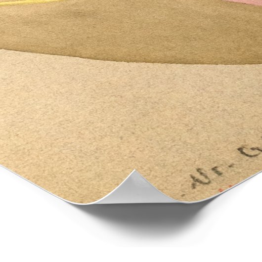 De Kennisboom van Hilma af Klint Poster (Hoek)