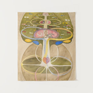 De Kennisboom van Hilma af Klint Wandkleed