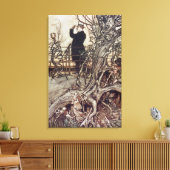 De Kensington Gardens liggen in Londen Canvas Afdruk (Insitu (Woonkamer))