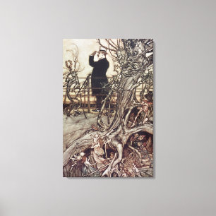 De Kensington Gardens zijn in Londen Canvas Afdruk