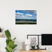 De Kent, bekeken vanuit Arnside Knott Arnside Poster (Thuiskantoor)