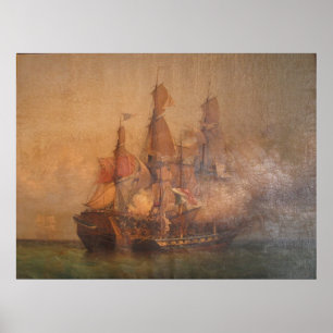 De Kent vs. Surcouf Poster