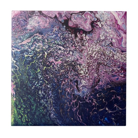 De keramische "force"-tegel van Johnson Abstracte  Tegeltje (Voorkant)