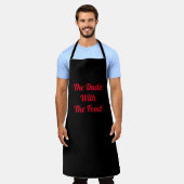 De kerel met het eten schort (Gedragen)