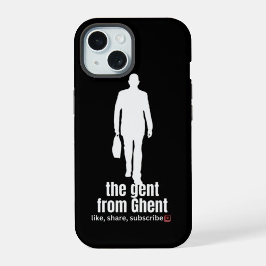 DE KEREL UIT GENT iPhone 15 CASE (Achterkant)