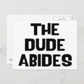 De kerel verbergt briefkaart (Voorkant / Achterkant)