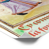 De kerk die wordt aangevallen door ketters, Vlaams Poster (Hoek)