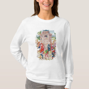 De kerk die wordt aangevallen door ketters, Vlaams T-shirt