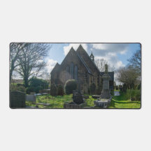De kerk en begraafplaats van St Luke, Norland