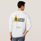 De kerk heeft het gebouw verlaten t-shirt (Achterkant volledig)