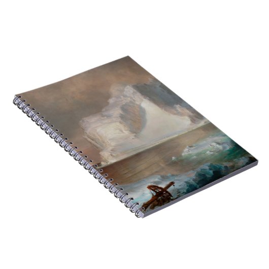 De kerk Icebergs Frederic Edwin Notitieboek (Rechterzijde)