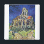 De kerk in Auvers 1890 door Vincent van Gogh Magneet<br><div class="desc">Vincent Willem van Gogh (Dutch: [ˈvɪ nsɛ nt ˈʋ lactam ɱɪ vkuïengel] (listen); [voetnoot 1] 30 March 1853 - 29 July 1890) was a Dutch Post-Impressionist painter who posthumously becone of the In a decade, he created about 2, 100 artworks, including around 860 oil paintings, most of which date from...</div>