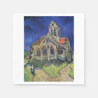 De kerk in Auvers 1890 door Vincent van Gogh