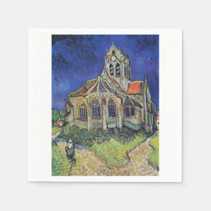 De kerk in Auvers 1890 door Vincent van Gogh Servet