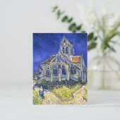 De kerk in Auvers, door Vincent Van Gogh Briefkaart (Staand voorkant)