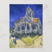 De kerk in Auvers, door Vincent Van Gogh Briefkaart (Voorkant)