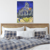 De kerk in Auvers door Vincent van Gogh Canvas Afdruk (Insitu (Slaapkamer))