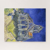 De kerk in Auvers, door Vincent Van Gogh Legpuzzel (Horizontaal)
