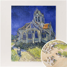 De kerk in Auvers, door Vincent Van Gogh