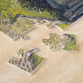 De kerk in Auvers door Vincent van Gogh Legpuzzel (Zijkant)
