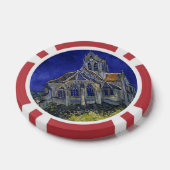 De kerk in Auvers door Vincent van Gogh Poker Chips (Enkel)