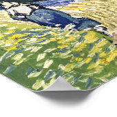 De kerk in Auvers, door Vincent Van Gogh Poster (Hoek)