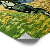 De kerk in Auvers door Vincent van Gogh Poster (Hoek)