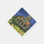 De kerk in Auvers door Vincent van Gogh Servet (Hoek)