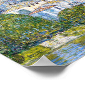 De kerk in Cassone | Gustav Klimt | POSTER (Hoek)