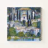 De kerk in Cassone | Gustav Klimt | POSTER Notitieboek (Achterkant)