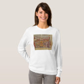 De kerk in Cluny T-shirt (Voorkant volledig)
