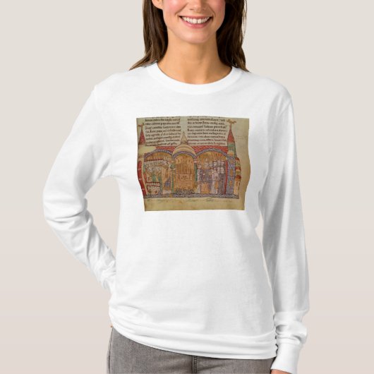 De kerk in Cluny T-shirt (Voorkant)