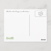 De kerk in Frogmore Plantation (Briefkaart) Briefkaart (Achterkant)