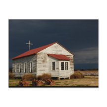 De kerk in Frogmore Plantation (Briefkaart)