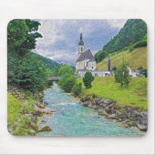 De kerk in Ramsau - idyll Muismat (Voorkant)
