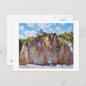 De kerk in Varengeville, 1882 Claude Monet cool Briefkaart (Voorkant / Achterkant)