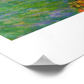 De kerk in Varengeville tegen de zon Poster (Hoek)