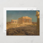 De kerk Parthenon - Frederic Edwin (1871) Briefkaart (Voorkant / Achterkant)